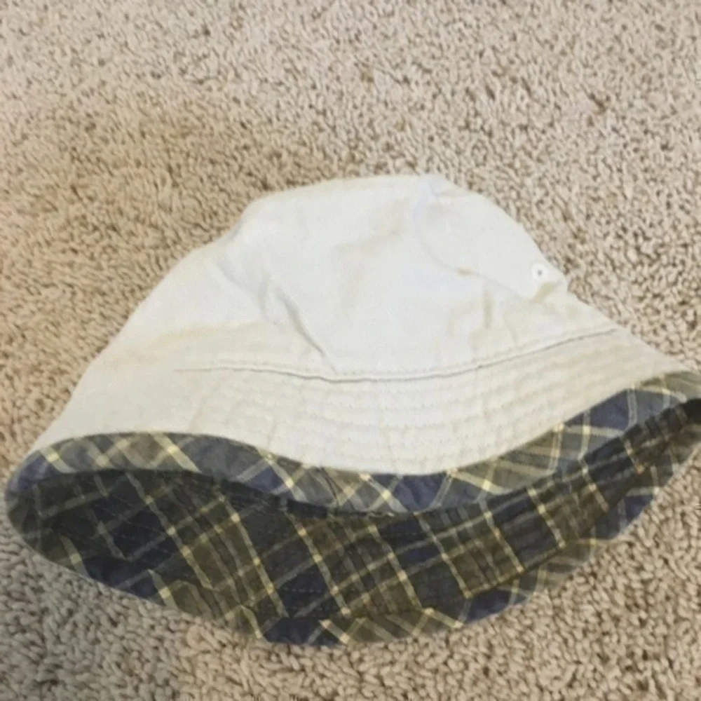 Osh Kosh khaki and plaid 0-3 month - 6-9 month hat